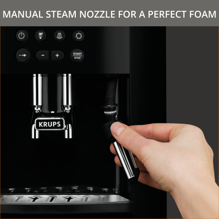 KRUPS Arabica Digital Automatic Coffee Machine, Bean to Cup, Espresso –  Cofferico