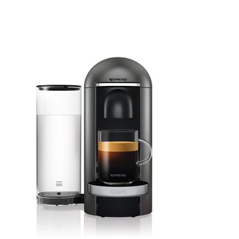 User manual and asked KRUPS Nespresso VertuoPlus XN900T40 Pod Coffee Machine / Titanium XN900T40